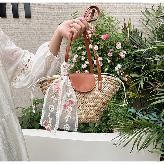 La Dolce Vita Straw Bag