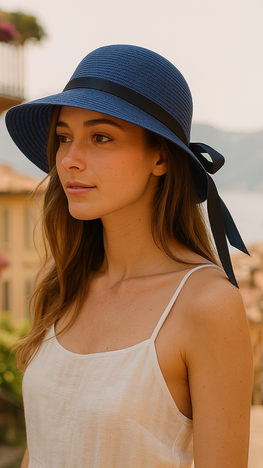 Elegante cappello estivo pieghevole